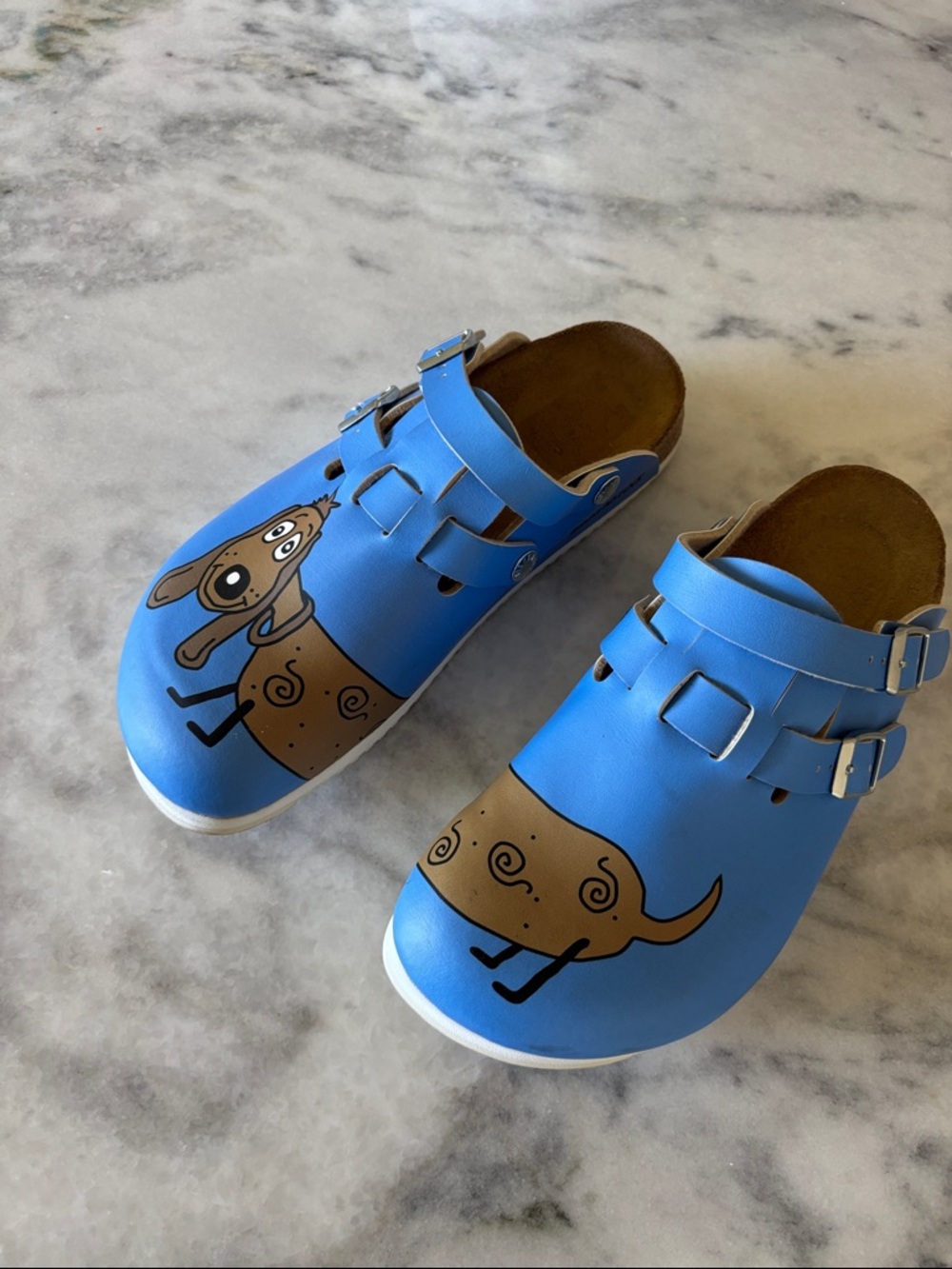 Birkenstock KL Cartoon Dog Clogs